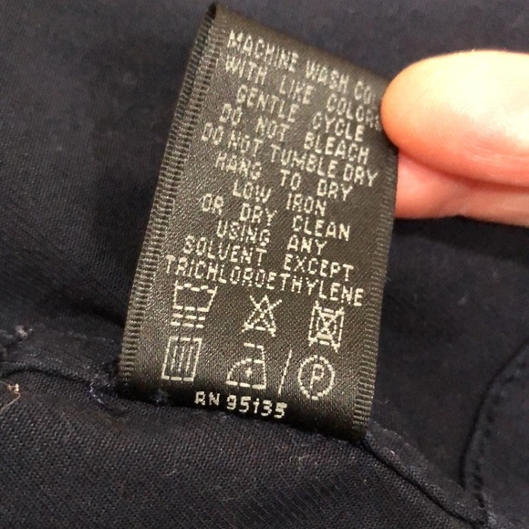 Lafayette 148 New York Jacket Size Medium Navy aBlue Cotton - Picture 10 of 13